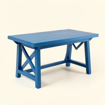 Elm Dale Empty Workshop Workbench - Blue (synthetic illustration; no displayed measurements)
