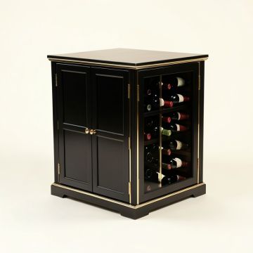 Indiana Bar With Wine Storage (synthetic illustration; no displayed measurements)