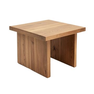 Teres Solid Wood Block Coffee Table