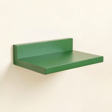 Linden Bend Wall-Mounted Cat Perch - Green (synthetic illustration; no displayed measurements)
