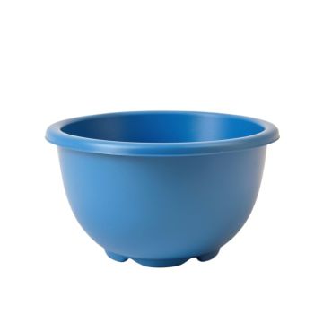 Stone Arc Empty Planter - Blue