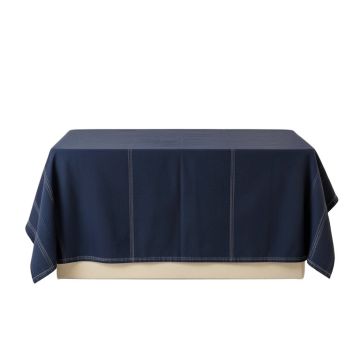 Aspen Dale Flat Bed Sheet - Navy