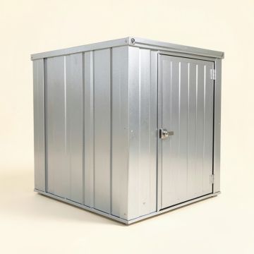 Ezee Shed 6 Ft. W X 5 Ft. D Metal Storage Shed (synthetic illustration; no displayed measurements)