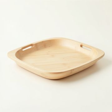Pine Brook Serving Tray - Ivory (synthetic illustration; no displayed measurements)