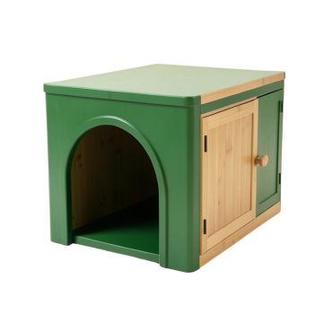 Glen Arc Empty Furniture-Style Litter Enclosure