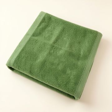 Shore Dell Bath Towel - Green (synthetic illustration; no displayed measurements)