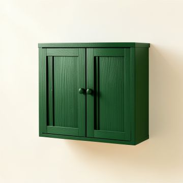 Wren Dale Wall-Mounted Entry Cabinet - Green (synthetic illustration; no displayed measurements)