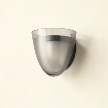 Bay Crossing Wall Sconce Mounted On A Plain Wall - Gray (synthetic illustration; no displayed measurements)