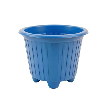 Flint Bridge Empty Raised Planter - Blue