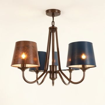 Candle Style Drum Chandelier - Alder Collection (synthetic illustration; no displayed measurements)