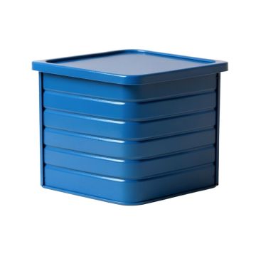 Rowan Brook Closed Outdoor Storage Box - Blue
