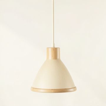 River Branch Pendant Light Suspended From One Plain Cable - Cream (synthetic illustration; no displayed measurements)