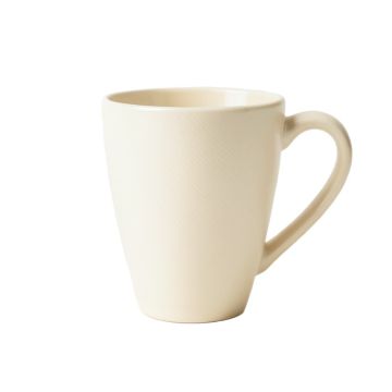 Field Bend Ceramic Mug - Ivory