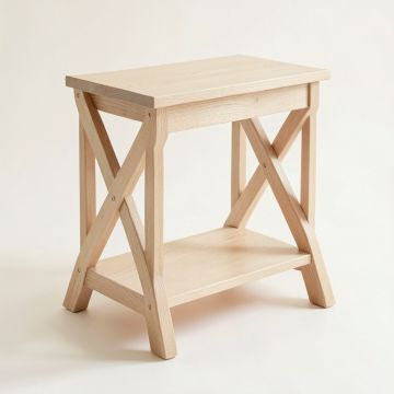 Shore Dell Side Table - Beige (synthetic illustration; no displayed measurements)