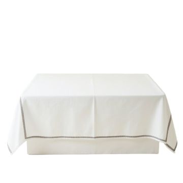 Clay Brook Flat Bed Sheet - White
