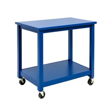 Reed Bridge Empty Rolling Workshop Cart - Blue
