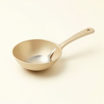 Willow Arc Cooking Spoon - Beige (synthetic illustration; no displayed measurements)