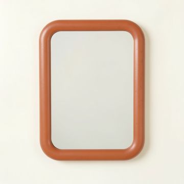Sage Canyon Framed Wall Mirror - Terracotta (synthetic illustration; no displayed measurements)