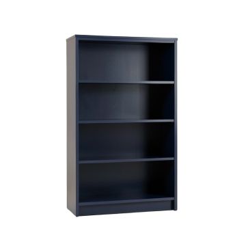 Maple Bend Freestanding Bookcase - Navy (synthetic illustration; no displayed measurements)