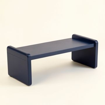 Shore Crossing Indoor Bench - Navy (synthetic illustration; no displayed measurements)