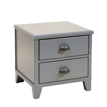 Hollywood Loft 2 Drawer Nightstand