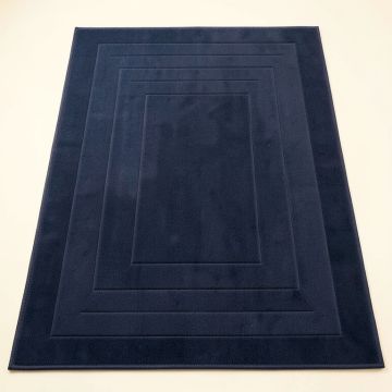 Holly Arc Rectangular Outdoor Rug - Navy (synthetic illustration; no displayed measurements)