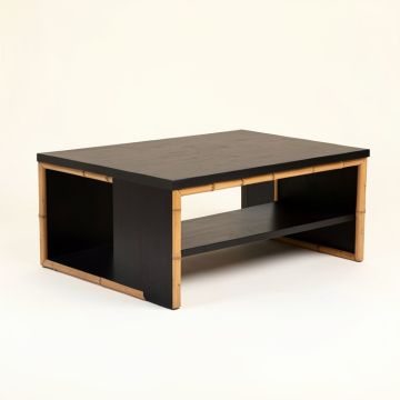 Cove Crest Coffee Table - Black (synthetic illustration; no displayed measurements)