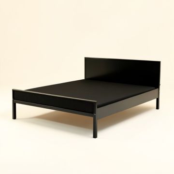 Kiester Crystal Platform Bed (synthetic illustration; no displayed measurements)