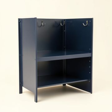 Glen Branch Empty Mug-Storage Cabinet Insert - Navy (synthetic illustration; no displayed measurements)