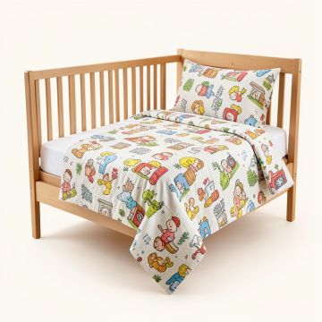 Folkston 6 Piece Crib Bedding Set (synthetic illustration; no displayed measurements)