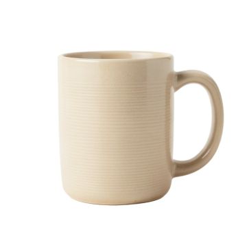 Stone Branch Ceramic Mug - Beige