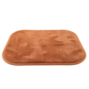 Wren Branch Bath Mat - Terracotta
