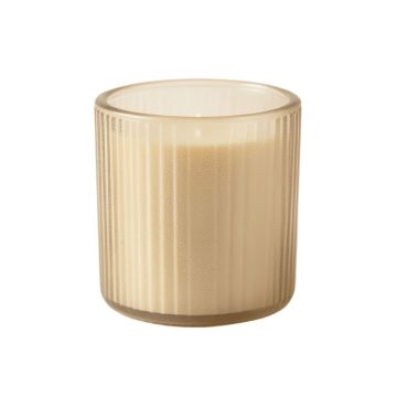 Maple Bridge Empty Candle Holder - Beige