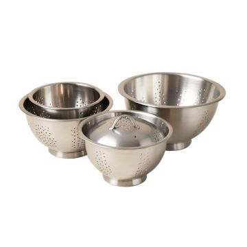 Cuisinart 3 Piece Stainless Steel Strainer Set