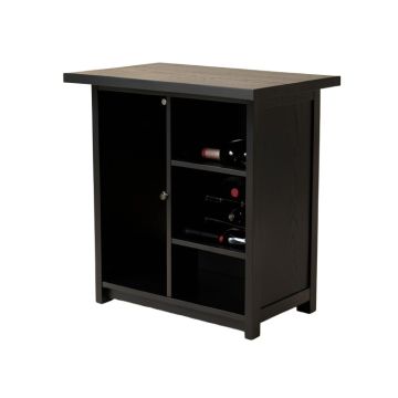 Hazeline Bar With Wine Storage