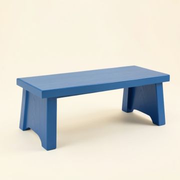 Spruce Falls Indoor Bench - Blue (synthetic illustration; no displayed measurements)