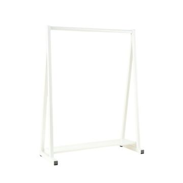 Harbor Canyon Empty Garment Rack - White