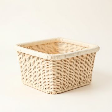 Dawn Crossing Empty Storage Basket - Ivory (synthetic illustration; no displayed measurements)