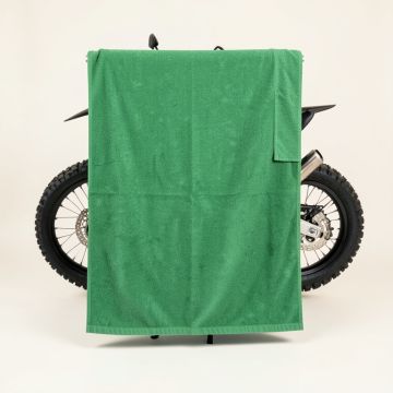 Lares Motocross Bike Off Roadmotorcross Motorcycle Motor Radical Silhouette Tricks Hand Towel (synthetic illustration; no displayed measurements)