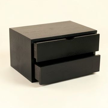 Linden Brook Under-Desk Drawer Unit - Black (synthetic illustration; no displayed measurements)