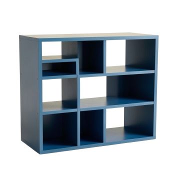 Cliff Field Desktop Shelving Unit - Blue