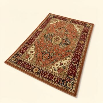 Selkirk Oriental Multi-Colored Area Rug (synthetic illustration; no displayed measurements)