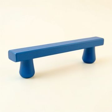 Wren Bridge Cabinet Handle Without Packaging - Blue (synthetic illustration; no displayed measurements)