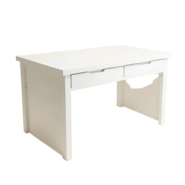 Alder Bridge Empty Workshop Workbench - White (synthetic illustration; no displayed measurements)
