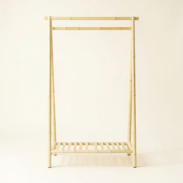 Lake Bend Empty Garment Rack - Cream (synthetic illustration; no displayed measurements)