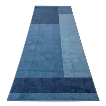 Cliff Bluff Narrow Runner Rug - Blue