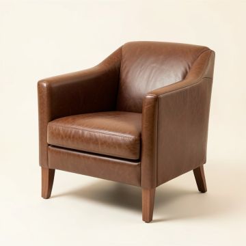 Enrique 29.5 '' Wide Barrel Chair (synthetic illustration; no displayed measurements)