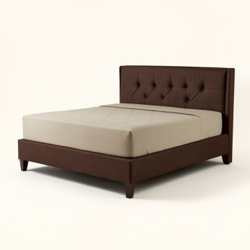 Adelanto King Tufted Platform Bed (synthetic illustration; no displayed measurements)