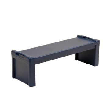 Stone Canyon Narrow Outdoor Storage Bench - Navy
