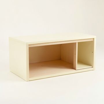 Meadow Branch Shoe Storage Bench - Cream (synthetic illustration; no displayed measurements)